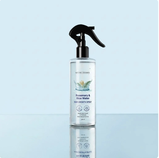 Rosemary and Rice Water Hair-Growth Spray
